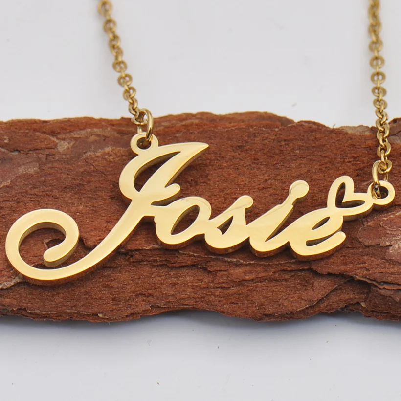 Stainless Steel Gold Name Necklace Birthday Gift Custom Stainless Steel Necklace
Stainless Steel Gold Name Necklace Birthday Gift Custom Stainless Steel Necklace