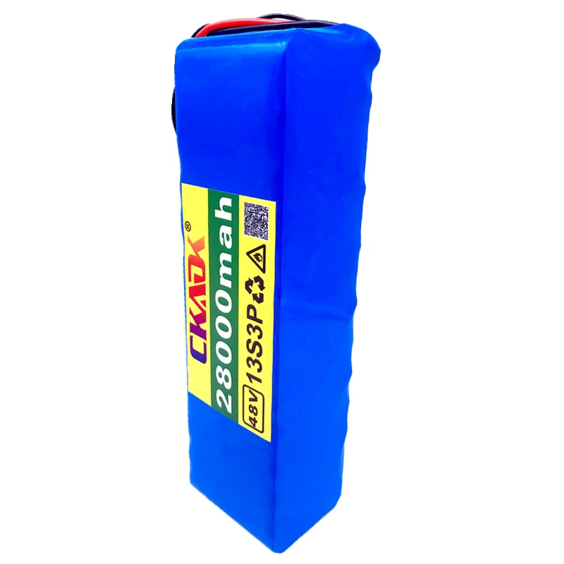 2021 NEW CKADK 48V battery 13s3p 28Ah battery pack 1000W high power battery Ebike electric bicycle BMS with xt60 plug +charger
2021 NEW CKADK 48V battery 13s3p 28Ah battery pack 1000W high power battery Ebike electric bicycle BMS with xt60 plug +charger