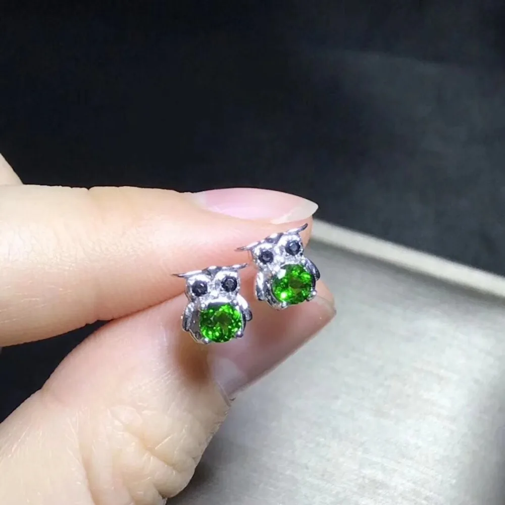 Natural 925 Sterling Silver green diopside Women earrings Jewelry gem Valentine gift Party Fast shipping
Natural 925 Sterling Silver green diopside Women earrings Jewelry gem Valentine gift Party Fast shipping