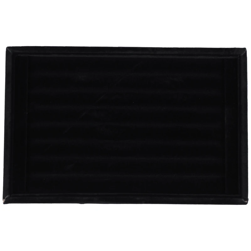 2 Pcs Velvet Ring Box Jewelry Box Earrings Ring Jewelry Box Tray Box Black, 23x14.5x3cm & 20x10x6cm
2 Pcs Velvet Ring Box Jewelry Box Earrings Ring Jewelry Box Tray Box Black, 23x14.5x3cm & 20x10x6cm