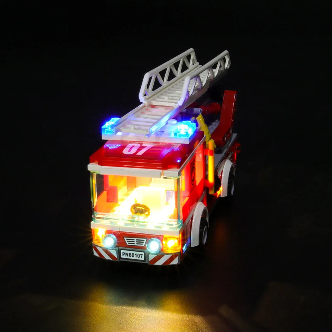 USB LED Lighting Kit for City Fire Ladder Truck 60107 (Only LED Light, No Block Kit)
USB LED Lighting Kit for City Fire Ladder Truck 60107 (Only LED Light, No Block Kit)