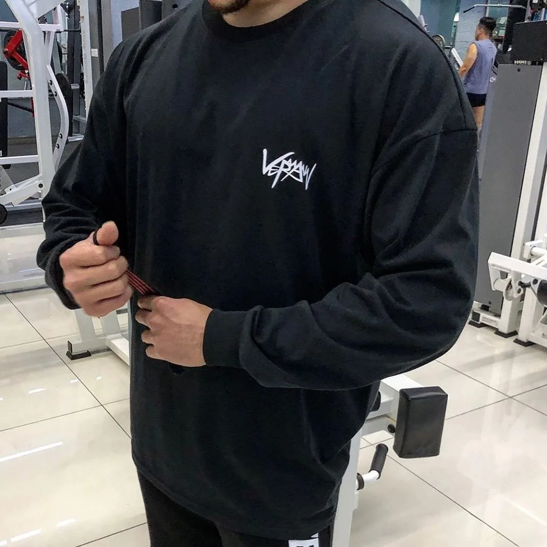 Fitness Muscle Men 2021 Autumn New Long Sleeve O-Neck T Shirt Men Brand Clothing Fashion fitness Cotton Tee Tops clothing
Fitness Muscle Men 2021 Autumn New Long Sleeve O-Neck T Shirt Men Brand Clothing Fashion fitness Cotton Tee Tops clothing