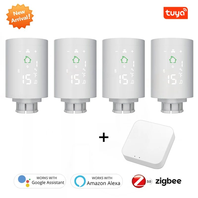 Термостатический радиатор Tuya Zigbee, устройство управления клапаном, нагреватель, голосовое управление температурой, работает с Google Home +, набо...
Термостатический радиатор Tuya Zigbee, устройство управления клапаном, нагреватель, голосовое управление температурой, работает с Google Home +, набо...