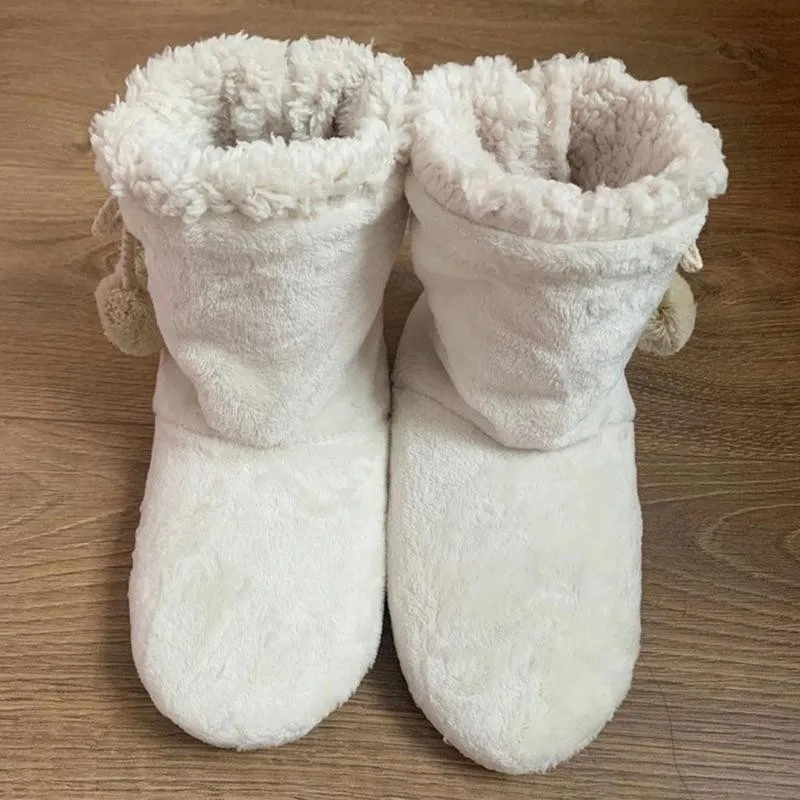 2020 женские тапочки Зимняя теплая обувь Ботинки с искусственным мехом Женская