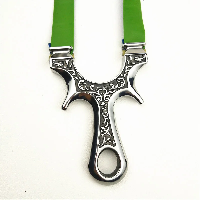 Stainless Titanium Steel Metal Slingshot Catapult Sling Shot Marble Outdoor Hunting Accessories with Powerful Rubber Band
Stainless Titanium Steel Metal Slingshot Catapult Sling Shot Marble Outdoor Hunting Accessories with Powerful Rubber Band