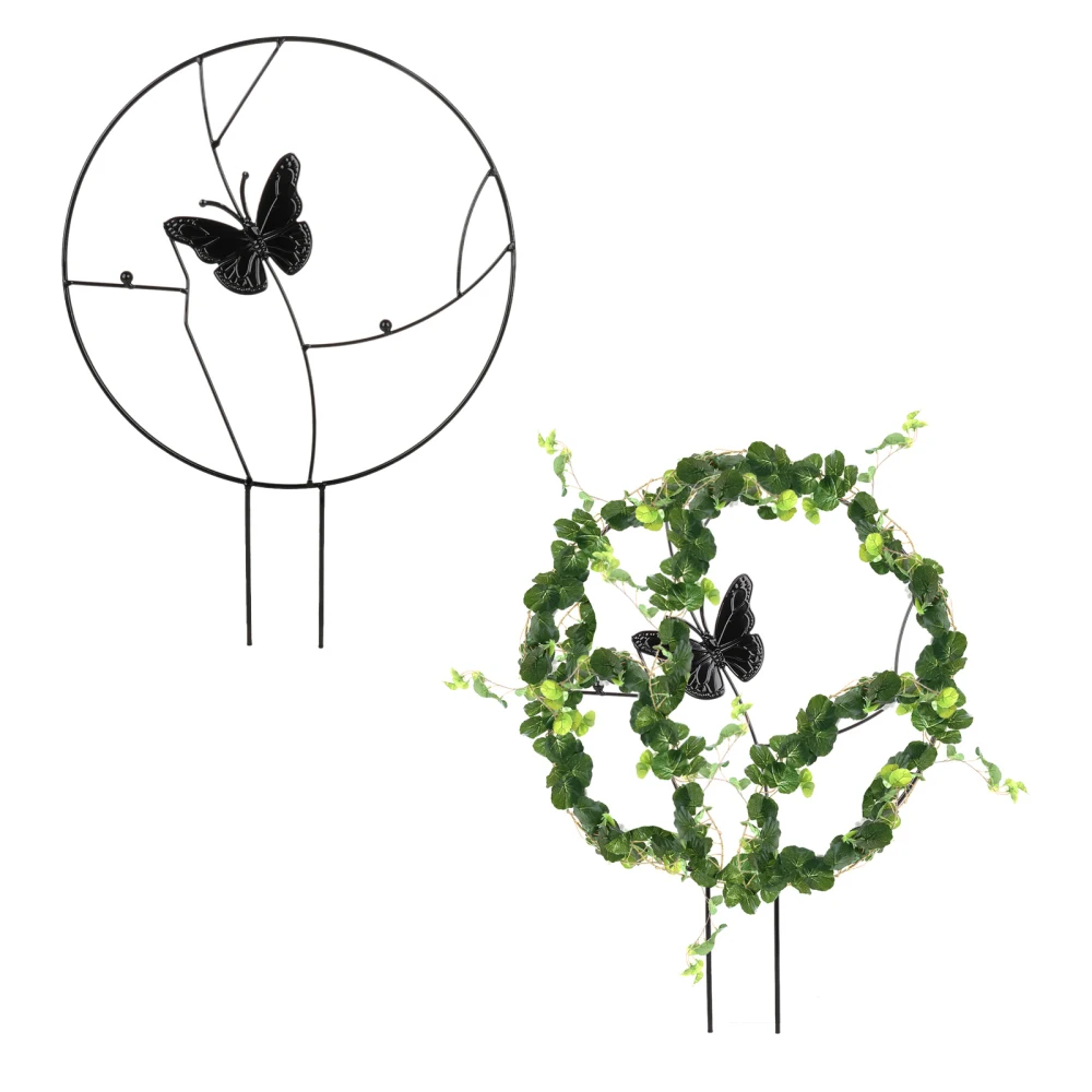 Iron Trellis Rattan Stand Garden Trellises Plant Support DIY Black 1PC Gareden Tools 30×42cm Flower Pot Round Brackets
Iron Trellis Rattan Stand Garden Trellises Plant Support DIY Black 1PC Gareden Tools 30×42cm Flower Pot Round Brackets