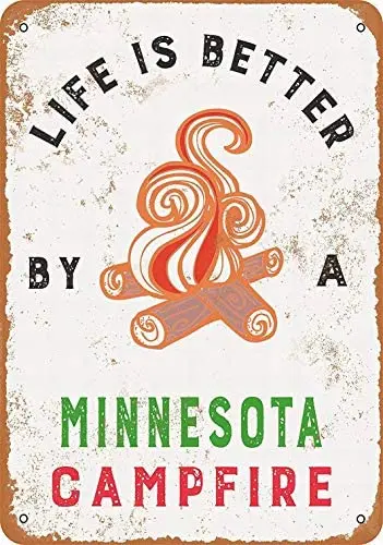 Metal Sign - Minnesota Campfires are The Best - Vintage Wall Decor Art Decor
Metal Sign - Minnesota Campfires are The Best - Vintage Wall Decor Art Decor