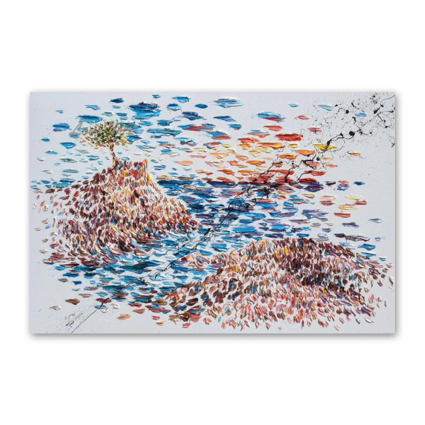 Living Room Decorative Palette Knife Textured Oil Painting 100% Hand-painted No Frame 3D Acrylic Artwork Wall Hanging Canvas Art
Living Room Decorative Palette Knife Textured Oil Painting 100% Hand-painted No Frame 3D Acrylic Artwork Wall Hanging Canvas Art