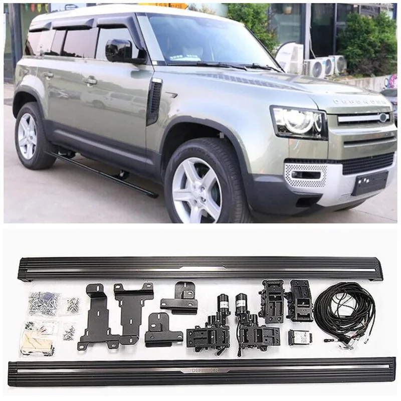 Электрические автоматические подножки, боковой шаг для LAND ROVER Defender 90 110 2020 2021 2022, высококачественные автомобильные аксессуары
Электрические автоматические подножки, боковой шаг для LAND ROVER Defender 90 110 2020 2021 2022, высококачественные автомобильные аксессуары