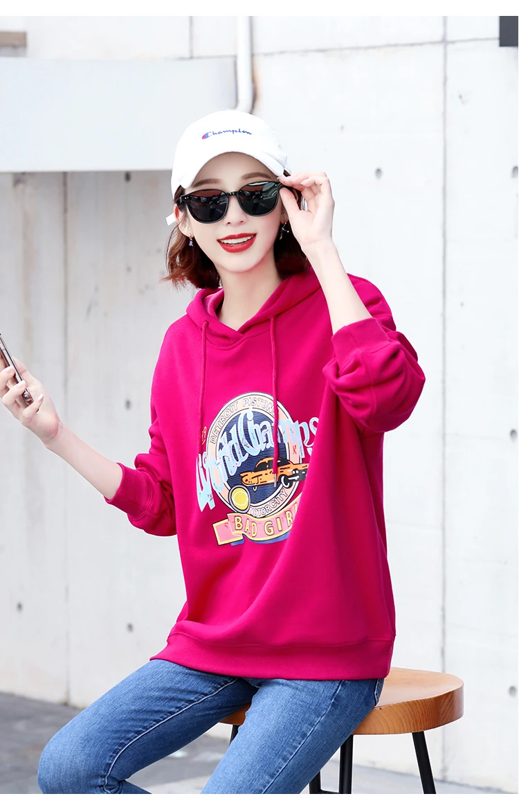 Teens Girls Kawaii Letter Oversized Hoodies Women Sweatshirts Harajuku Hooded Sweats Long Sleeve Autumn Warm Women's Clothing
Teens Girls Kawaii Letter Oversized Hoodies Women Sweatshirts Harajuku Hooded Sweats Long Sleeve Autumn Warm Women's Clothing