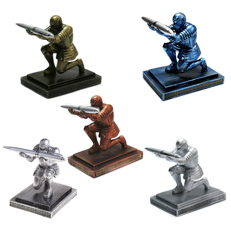 W3JD Executive Knight Pen Holder Armor Hero Pen Stationery Resin Display Supplies Office Stationery Desk Storage Accessories 
W3JD Executive Knight Pen Holder Armor Hero Pen Stationery Resin Display Supplies Office Stationery Desk Storage Accessories