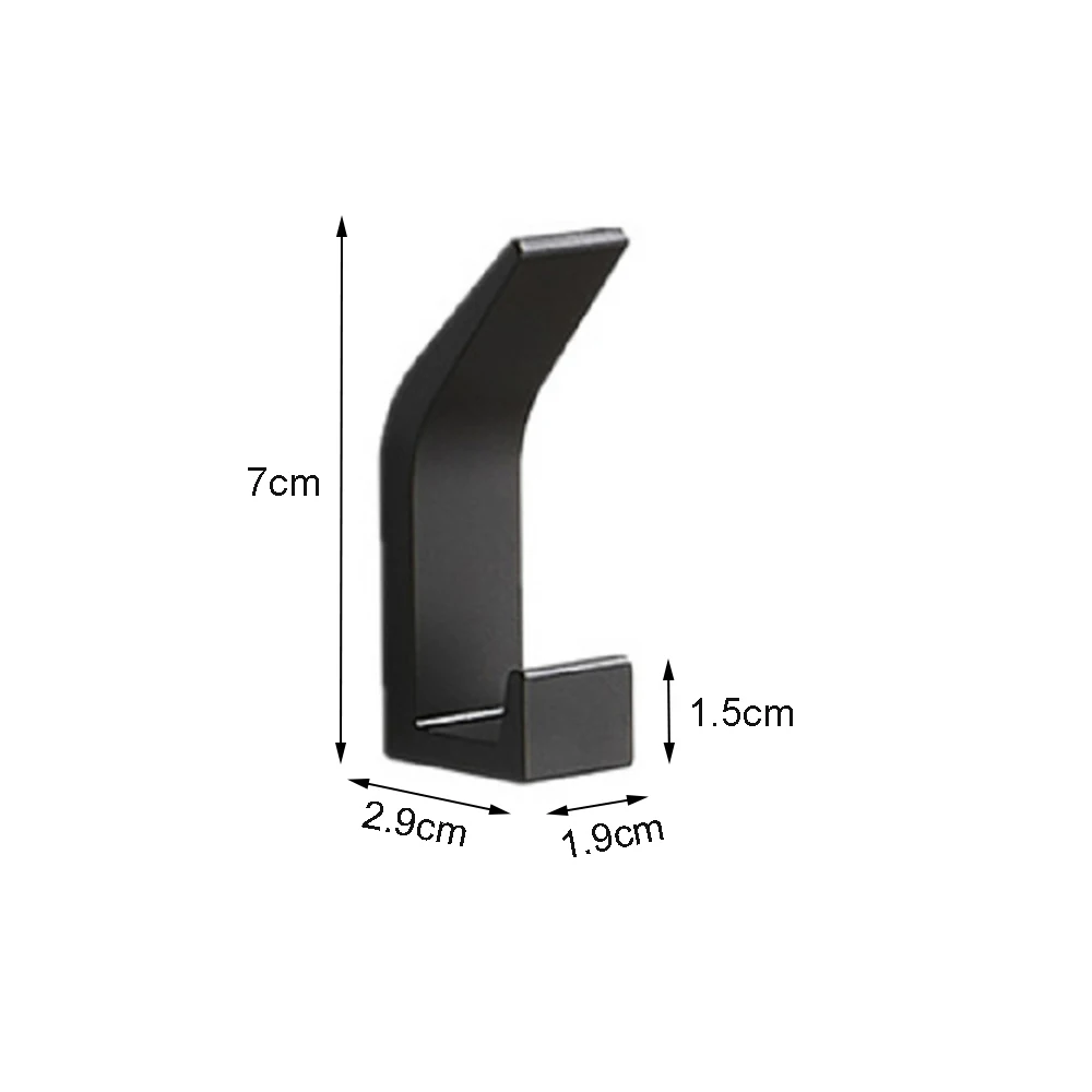 5pcs Double Hook Black White Towel Hook For Bathroom Clothes Hook For Bedroom Robe Hook Coat Hook For Bathroom Accessories
5pcs Double Hook Black White Towel Hook For Bathroom Clothes Hook For Bedroom Robe Hook Coat Hook For Bathroom Accessories