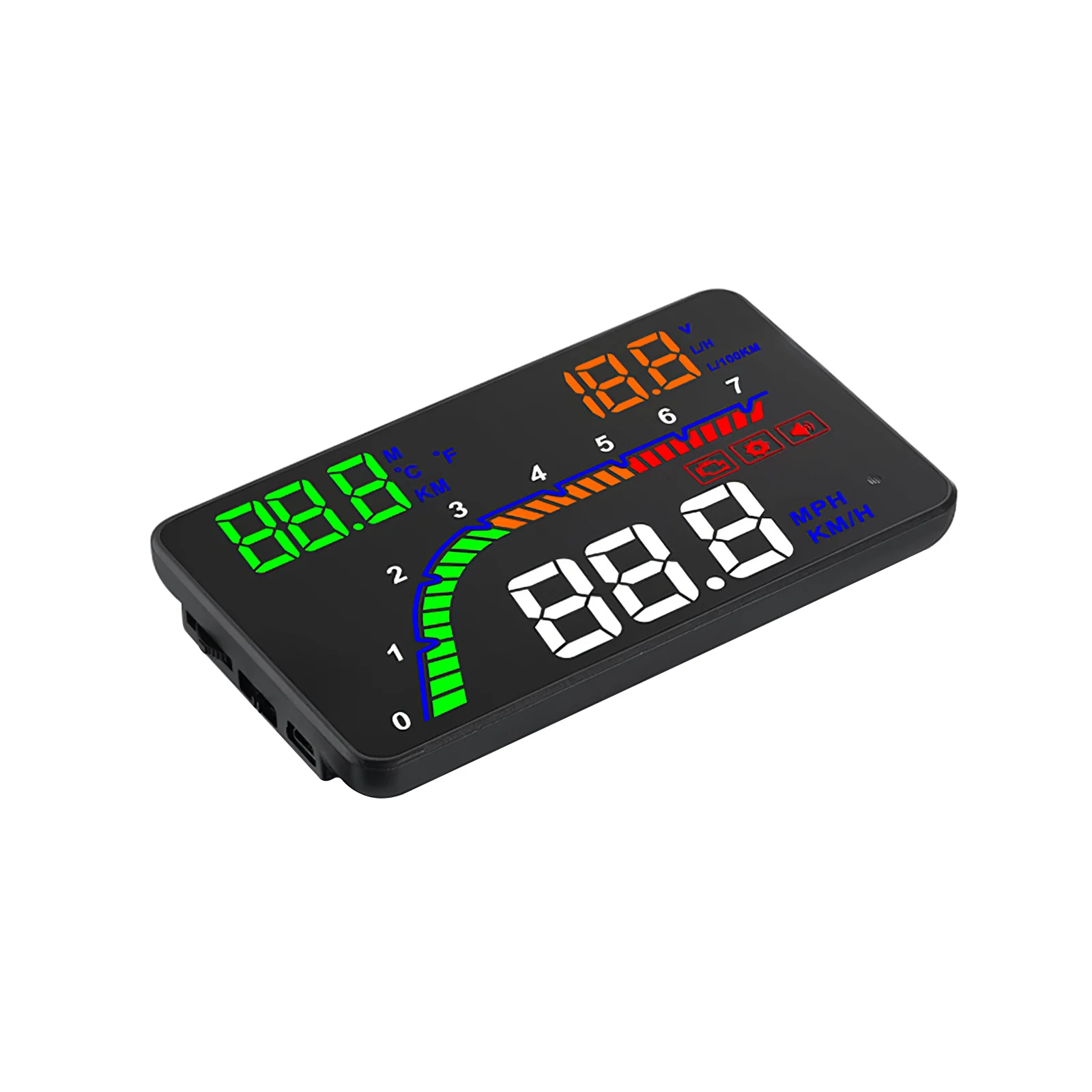 1pc Head Up Display Durable Multifunctional Speed Camera Detector High Definition Speedometer With Adjustable Brightness
1pc Head Up Display Durable Multifunctional Speed Camera Detector High Definition Speedometer With Adjustable Brightness