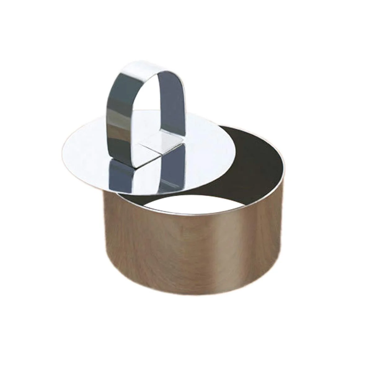 2 Pcs Stainless Steel Dessert Mousse Mold Food Tower Presentation Cooking Ring Cake Cutters with Pusher (Round)
2 Pcs Stainless Steel Dessert Mousse Mold Food Tower Presentation Cooking Ring Cake Cutters with Pusher (Round)