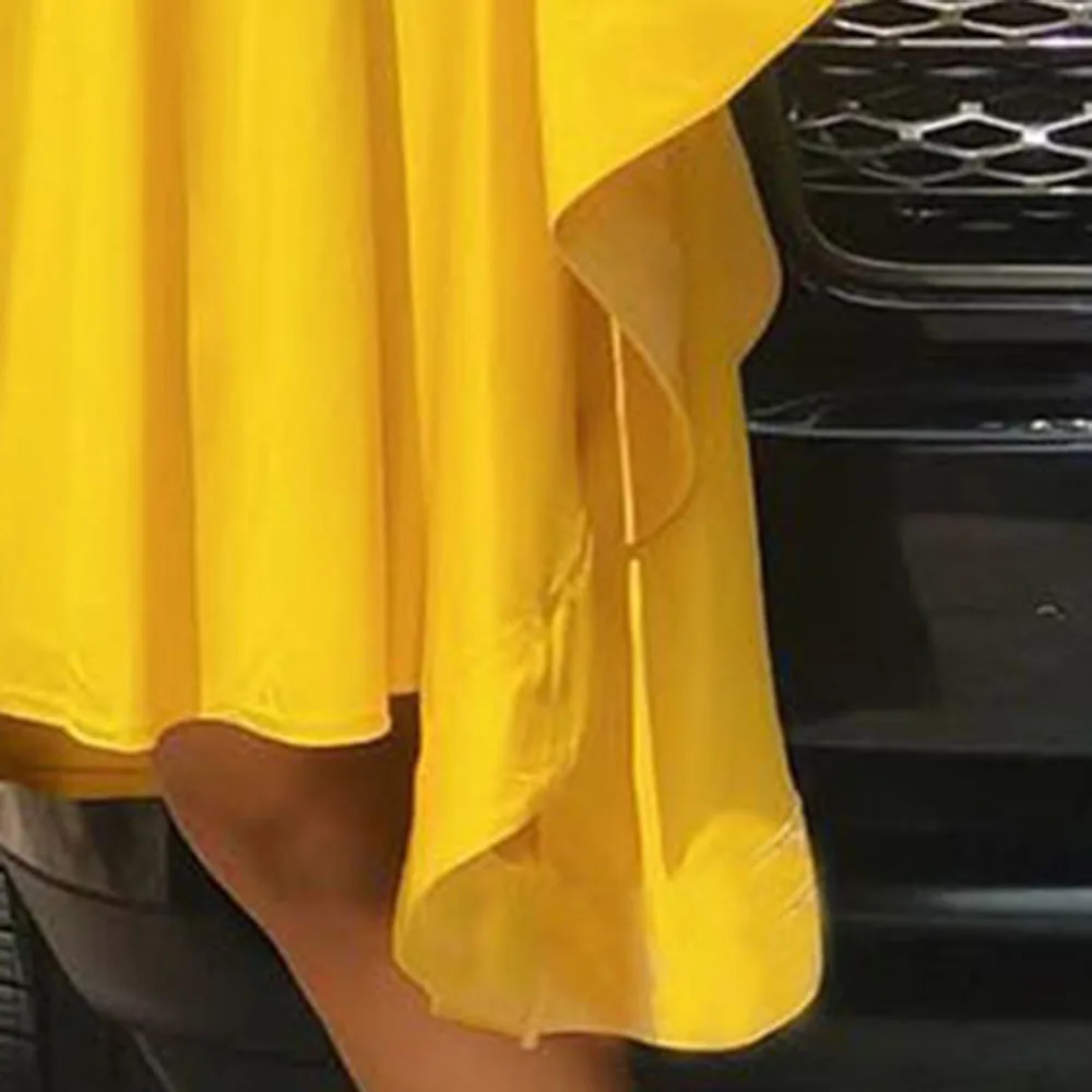 Yellow Chiffion Women Pleated Dress Summer Casual 2020 African A Line Batwing Sleeve Midi Dresses Robe Femme Vestiods
Yellow Chiffion Women Pleated Dress Summer Casual 2020 African A Line Batwing Sleeve Midi Dresses Robe Femme Vestiods