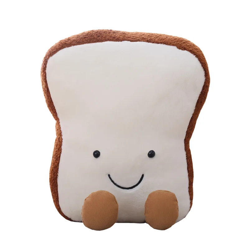 20-45CM Creative Cartoon Bread Toast Pillow Fun Food Plush Doll Sofa Cushion Kid Birthday Gift
20-45CM Creative Cartoon Bread Toast Pillow Fun Food Plush Doll Sofa Cushion Kid Birthday Gift