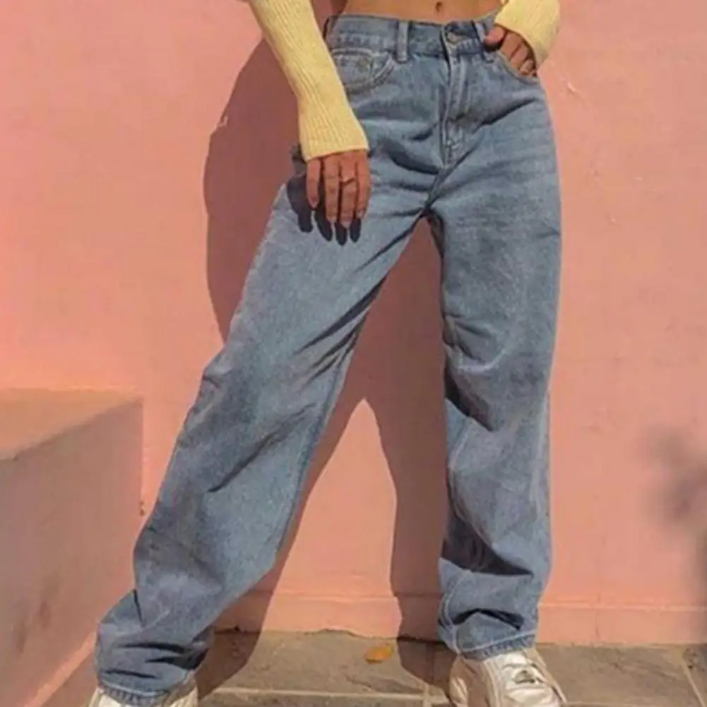 Light Blue jeans women's retro streetwear pants plus size clothing high waist jeans fashion loose straight-leg pants mom jeans
Light Blue jeans women's retro streetwear pants plus size clothing high waist jeans fashion loose straight-leg pants mom jeans
