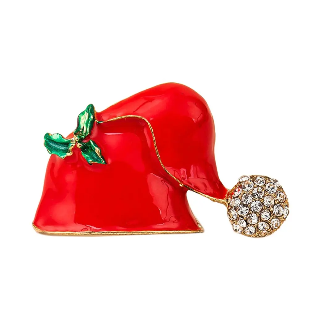Christmas Santa Claus Hat Brooch Pins Red Rhinestones With Gold Color Star Bow Plated best Gift For New Year Friends DIY Jewelry
Christmas Santa Claus Hat Brooch Pins Red Rhinestones With Gold Color Star Bow Plated best Gift For New Year Friends DIY Jewelry
