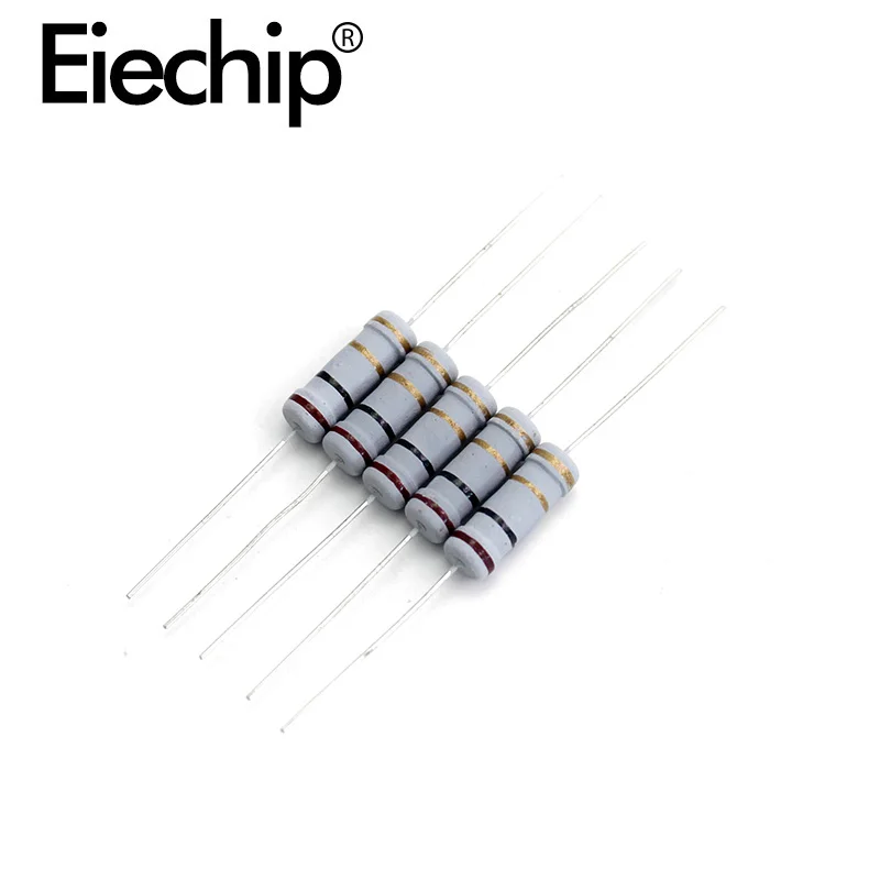 150pcs/lot Resistor Kit 2W 5% 30 values x 5pcs Carbon Film Resistance 0.1-750 ohm and 1K~820K ohm Assortment Set 
150pcs/lot Resistor Kit 2W 5% 30 values x 5pcs Carbon Film Resistance 0.1-750 ohm and 1K~820K ohm Assortment Set