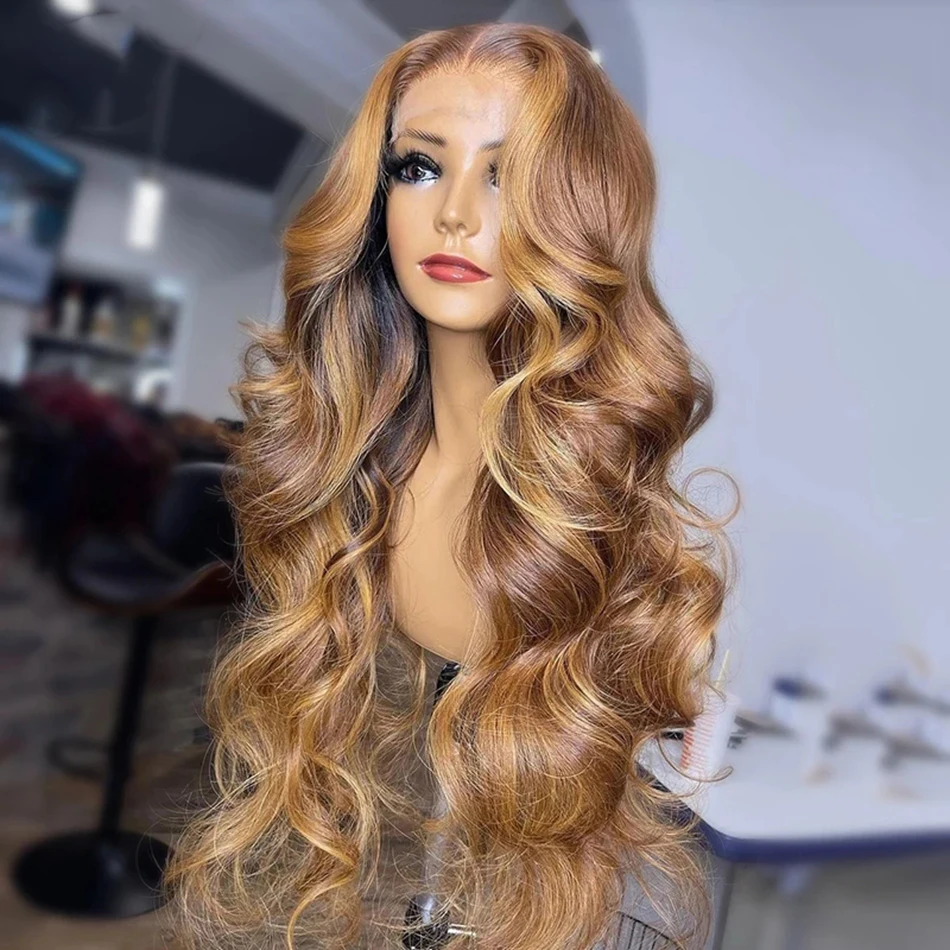 200 Density Super Wave Human Hair Glueless Lace Front Wigs with Natural Hairline Brown Blonde Highlight 360 Lace Front Wigs
200 Density Super Wave Human Hair Glueless Lace Front Wigs with Natural Hairline Brown Blonde Highlight 360 Lace Front Wigs