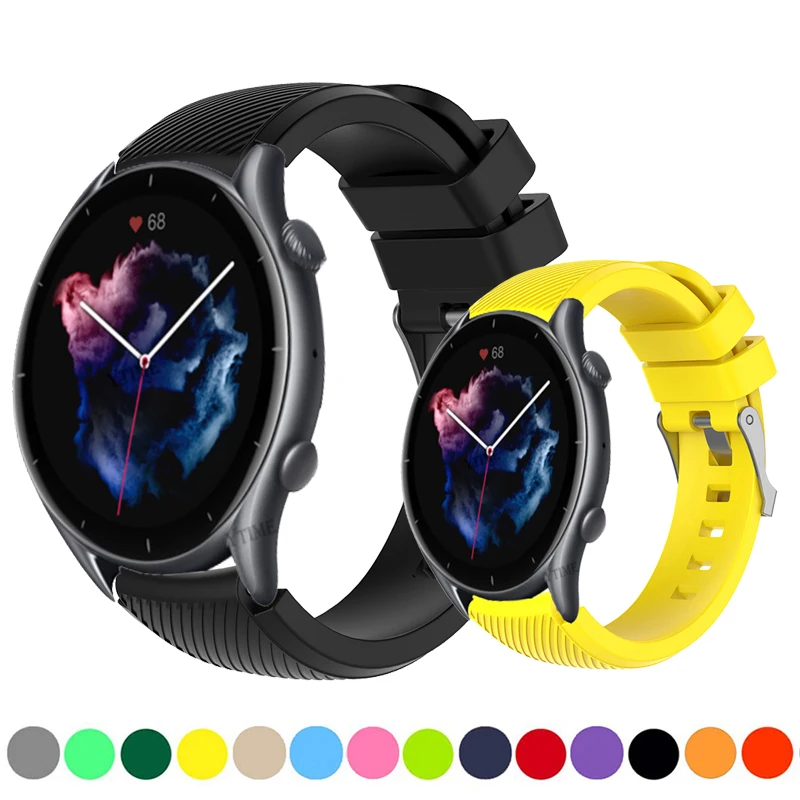Ремешок силиконовый для Xiaomi huami Amazfit Stratos 3 2 2S /PACE/GTR, браслет для часов Amazfit GTR 3 GTR3 Pro GTR2 2E Correa, 22 мм
Ремешок силиконовый для Xiaomi huami Amazfit Stratos 3 2 2S /PACE/GTR, браслет для часов Amazfit GTR 3 GTR3 Pro GTR2 2E Correa, 22 мм