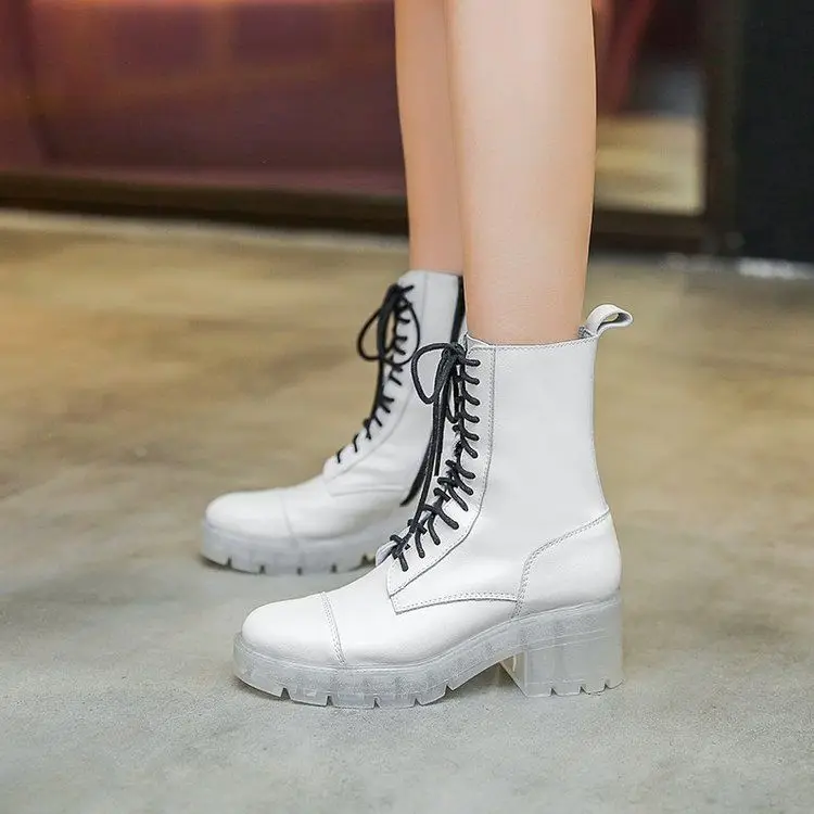 2020 Fashion Women Winter Warm Chunky Martin Shoes Lady Casual Boots Women Lace Up Gothic Martin Ankle Boots
2020 Fashion Women Winter Warm Chunky Martin Shoes Lady Casual Boots Women Lace Up Gothic Martin Ankle Boots