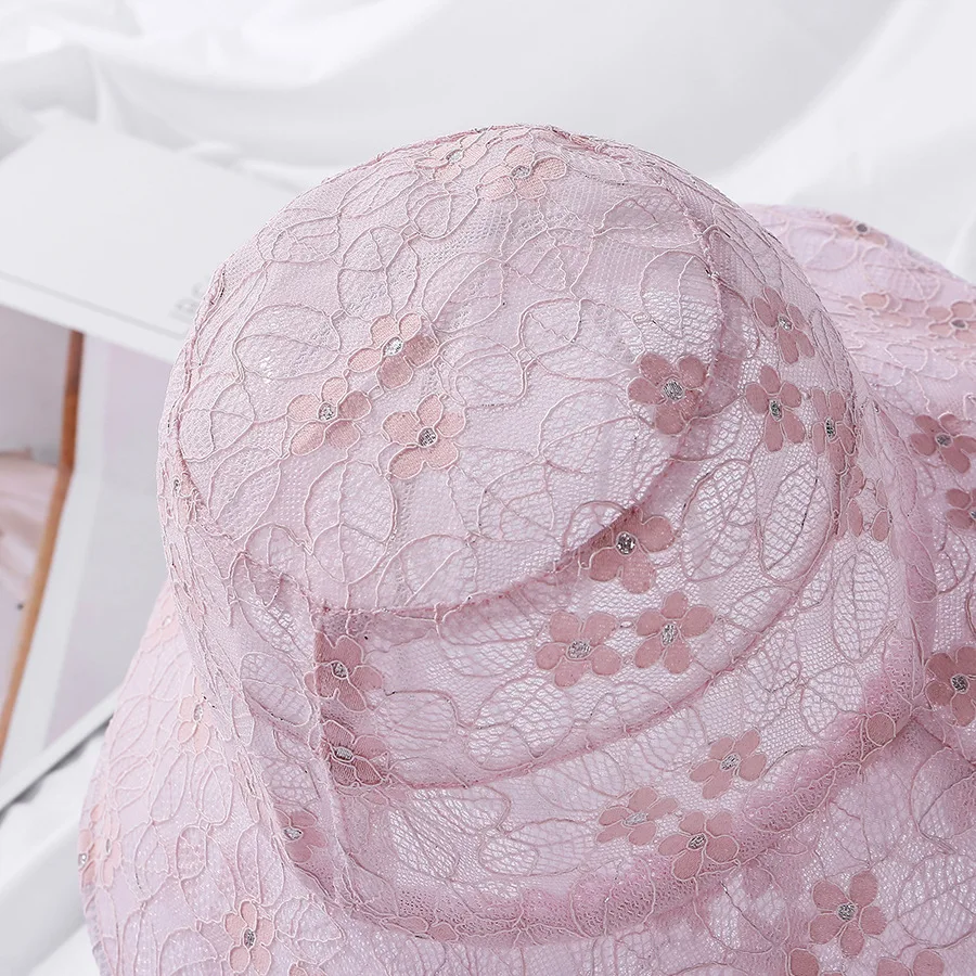 Summer Sun Caps For Women Girls Hollow Flower Fishermen Hat Fashion Lace Mesh Bucket Hat
Summer Sun Caps For Women Girls Hollow Flower Fishermen Hat Fashion Lace Mesh Bucket Hat