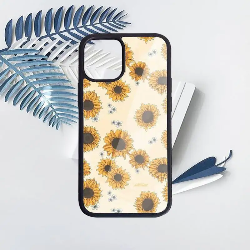 Yellow flower Small daisy sunflower luxury design Phone Case funda PC for iPhone 11 12 pro XS MAX 8 7 6 6S Plus X 5S SE 2020 XR
Yellow flower Small daisy sunflower luxury design Phone Case funda PC for iPhone 11 12 pro XS MAX 8 7 6 6S Plus X 5S SE 2020 XR