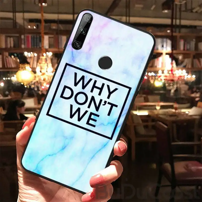 Why Don't We Fashion Phone Case For Huawei Y5 Y6 Y7 Y9 Prime Pro II 2019 2018 Honor 8 8X 9 Lite View9
Why Don't We Fashion Phone Case For Huawei Y5 Y6 Y7 Y9 Prime Pro II 2019 2018 Honor 8 8X 9 Lite View9