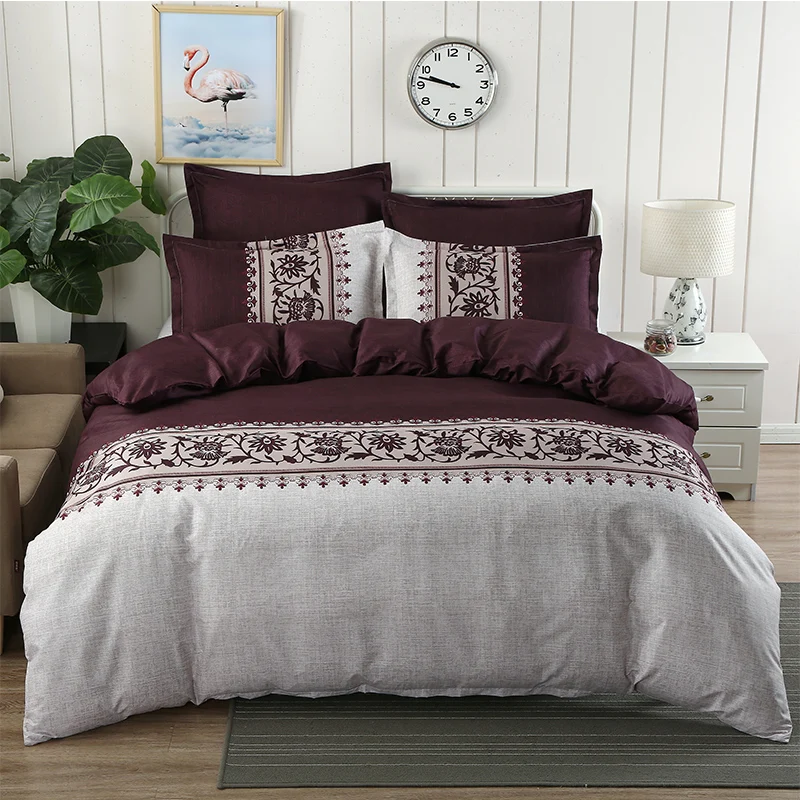 Sisher Luxury Bedding Set Bohemian Floral Printed Duvet Cover Sets Bed Linens Quilt Covers Single Queen King Size Bed Clothes
Sisher Luxury Bedding Set Bohemian Floral Printed Duvet Cover Sets Bed Linens Quilt Covers Single Queen King Size Bed Clothes