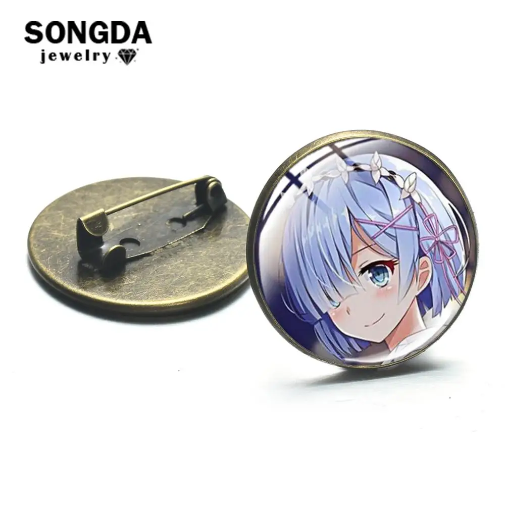 Kawaii RE: ZERO Brooch Collection Japanese Anime Jewelry Ram Rem Emilia Cartoon Figure Cabochon Glass Lapel Pin Button Badge New
Kawaii RE: ZERO Brooch Collection Japanese Anime Jewelry Ram Rem Emilia Cartoon Figure Cabochon Glass Lapel Pin Button Badge New
