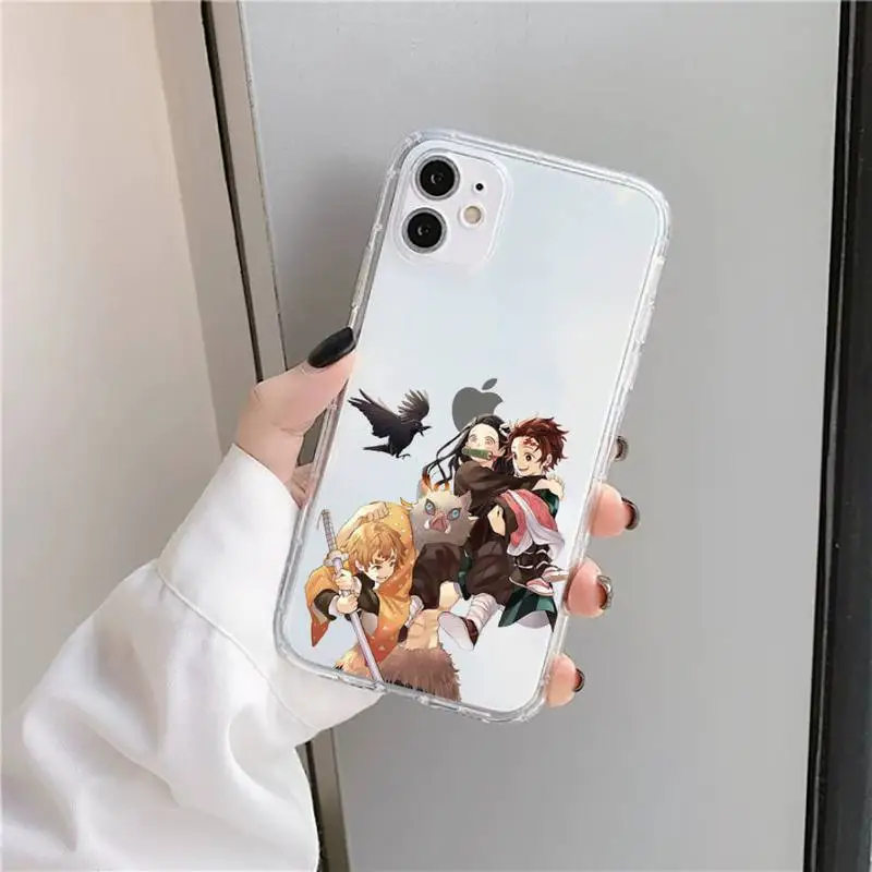 Demon Slayer anime Phone Case Transparent soft For iphone 5 5s 5c se 6 6s 7 8 11 12 plus mini x xs xr pro max
Demon Slayer anime Phone Case Transparent soft For iphone 5 5s 5c se 6 6s 7 8 11 12 plus mini x xs xr pro max