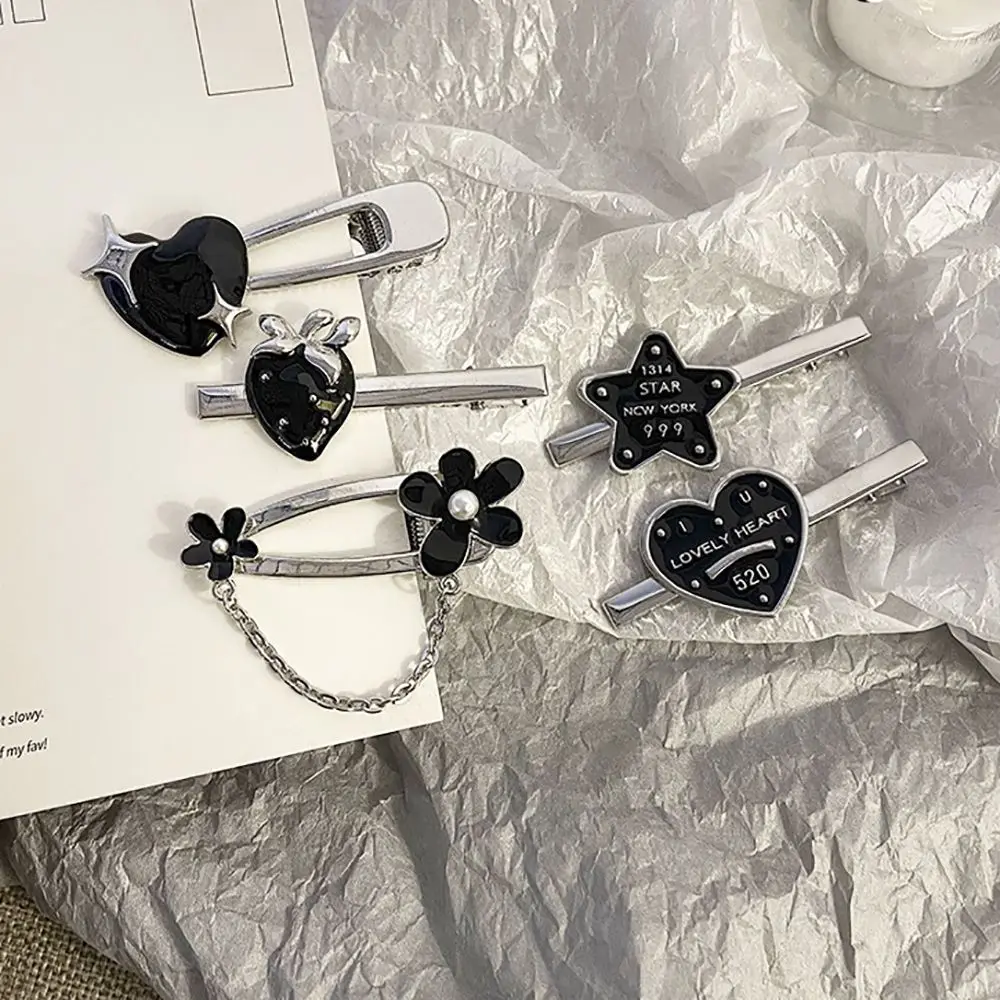 Женский зажим для волос в стиле панк, элегантный металлический зажим для волос с сердечками и цветами, аксессуар для волос
Женский зажим для волос в стиле панк, элегантный металлический зажим для волос с сердечками и цветами, аксессуар для волос