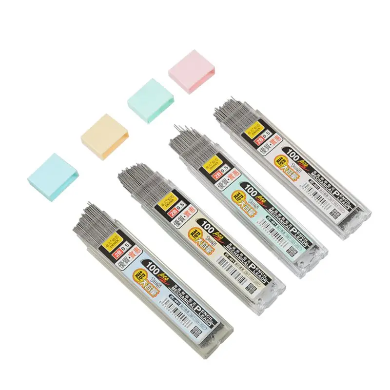 100Pcs/Box Graphite Lead 2B Mechanical Pencil Refill Plastic Automatic Pencil Lead
100Pcs/Box Graphite Lead 2B Mechanical Pencil Refill Plastic Automatic Pencil Lead