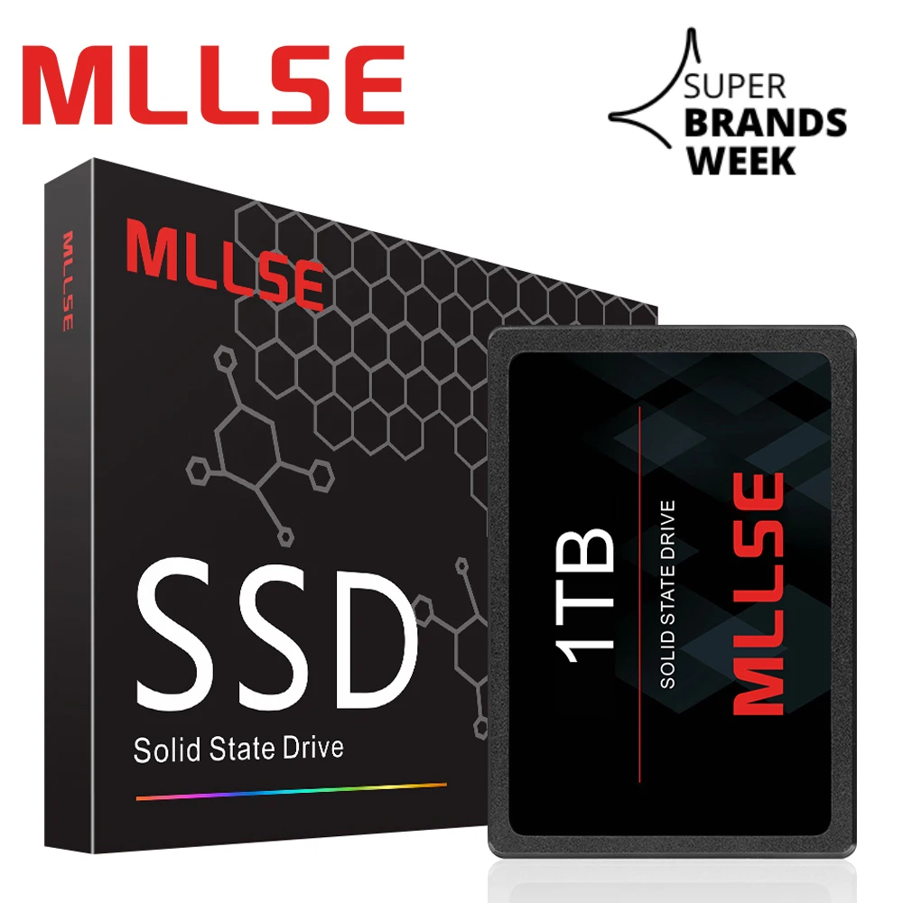 MLLSE высококачественный SSD 128 ГБ 256 512 ТБ 2 5 дюйма SATA III TLC 500 МБ/с. внутренний жесткий