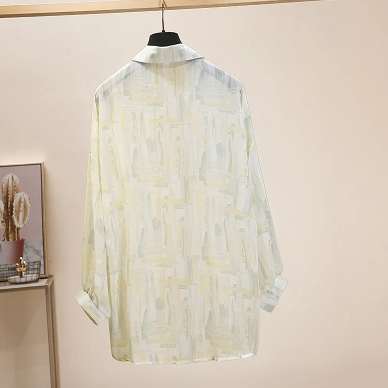 Spring Summer Casual Turn-down Collar Shirt Blouse for Women Vintage Single-breasted Shirts Tops Long Sleeve Blusas Femme 2021
Spring Summer Casual Turn-down Collar Shirt Blouse for Women Vintage Single-breasted Shirts Tops Long Sleeve Blusas Femme 2021