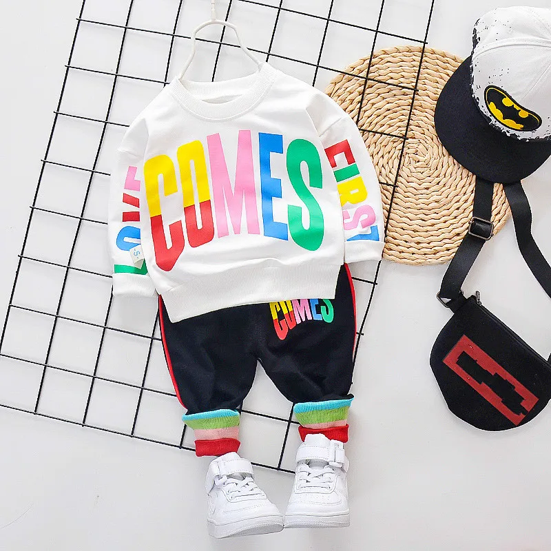 Infant Newborn Clothing Set Spring Autumn Jogging Set Cotton Tops+pants 2pcs Kids Boys Outfits For Baby Girls Tracksuit
Infant Newborn Clothing Set Spring Autumn Jogging Set Cotton Tops+pants 2pcs Kids Boys Outfits For Baby Girls Tracksuit