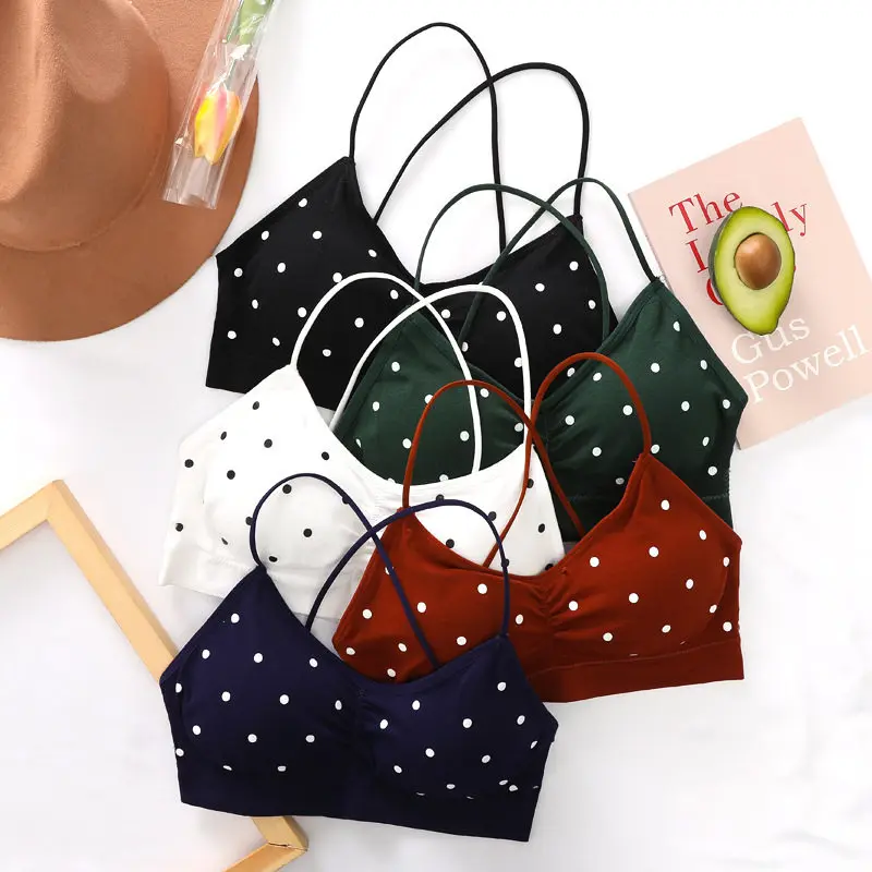 Cute Color Dots Women Push Up Sports Bras Vest Underwear Shockproof Breathable Gym Fitness Athletic Running Yoga Sport Tops
Cute Color Dots Women Push Up Sports Bras Vest Underwear Shockproof Breathable Gym Fitness Athletic Running Yoga Sport Tops