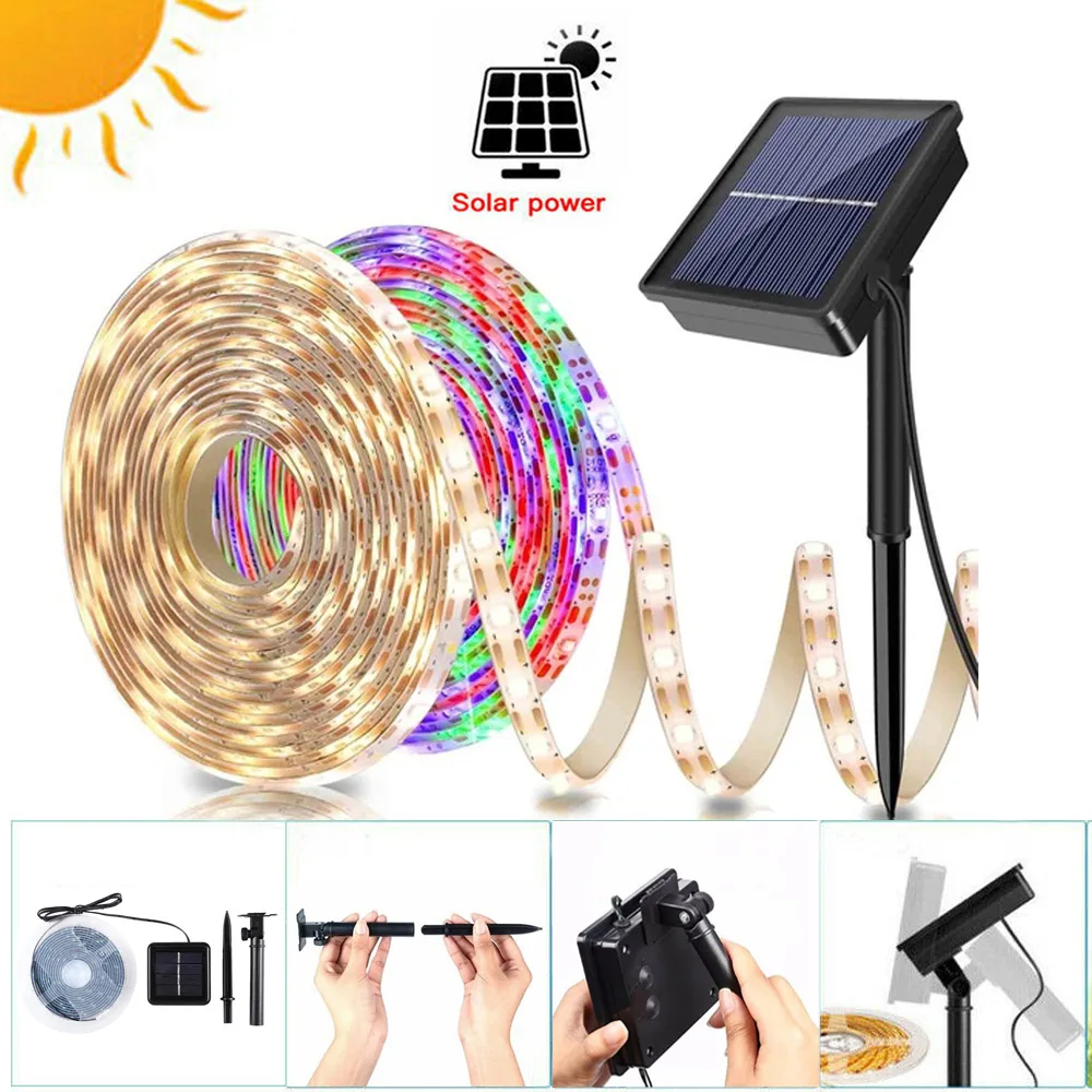 Luces Led Solar Led Strip Light Outdoor Garden Decoration Landscape Lights Super Bright Flexible Lawn Lamps Smd2835
Luces Led Solar Led Strip Light Outdoor Garden Decoration Landscape Lights Super Bright Flexible Lawn Lamps Smd2835
