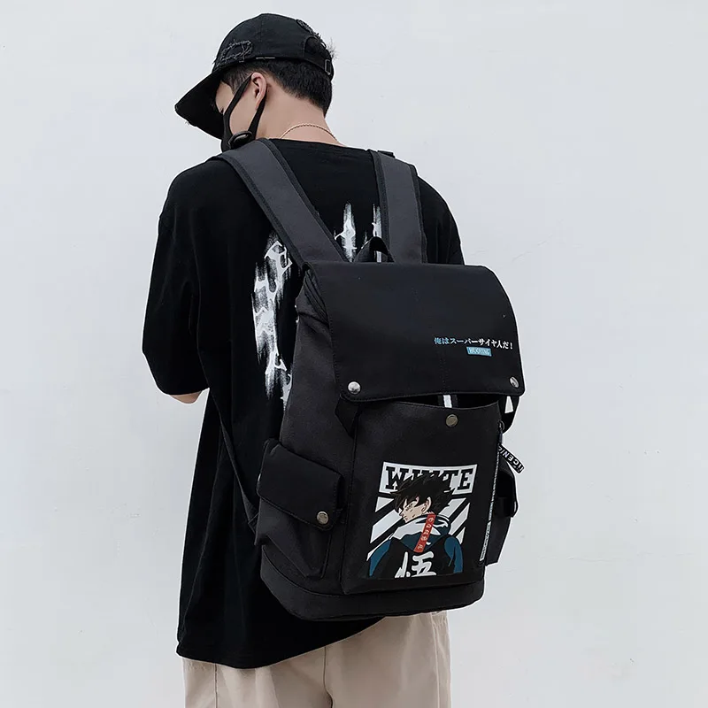 Trend Anime Backpack Large Capacity School Backpacks for Teenagers Boys Cartoon Children's Backpack Back Pack Nylon Bookbag Men
Trend Anime Backpack Large Capacity School Backpacks for Teenagers Boys Cartoon Children's Backpack Back Pack Nylon Bookbag Men