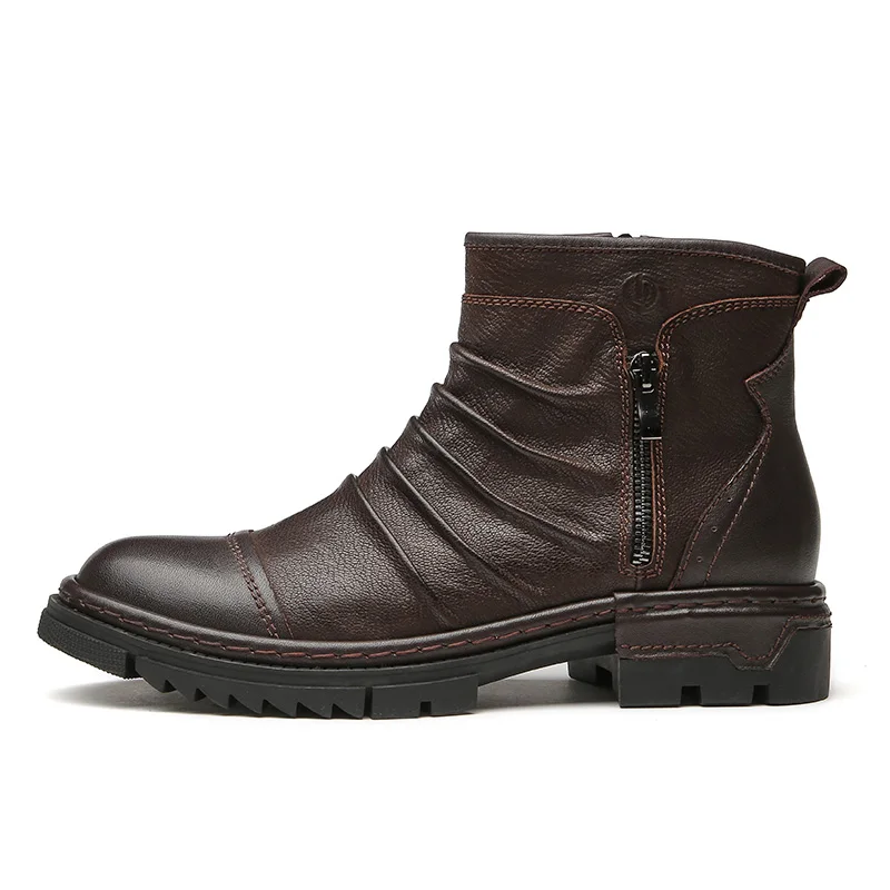 Cowboy Boots For Men Casual Ankle Men's Rubber Winter Leather Shoes Motorcycle Shoe Platform Mens Man Shoos Fashion Original
Cowboy Boots For Men Casual Ankle Men's Rubber Winter Leather Shoes Motorcycle Shoe Platform Mens Man Shoos Fashion Original
