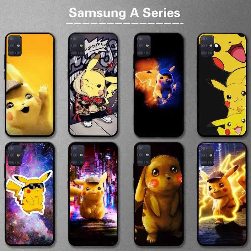 Cute Cartoon Pikachu Phone Case For Samsung A01 A10 A02 A20 A31 A40 A50 S A52 A51 A70 A71 A80 A91 Cover Fundas Coque
Cute Cartoon Pikachu Phone Case For Samsung A01 A10 A02 A20 A31 A40 A50 S A52 A51 A70 A71 A80 A91 Cover Fundas Coque
