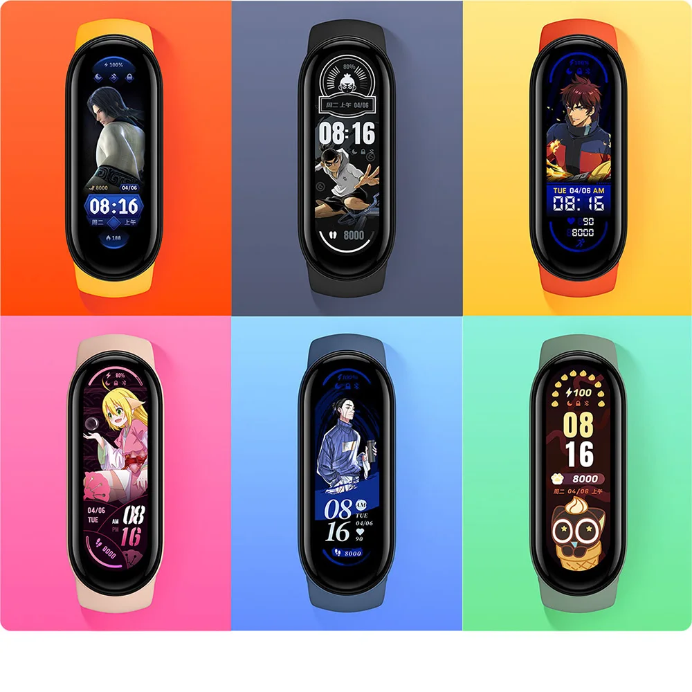 Wristband Heart Rate Fitness Tracker Bluetooth 1.56 "Screen 14Days Standby In Stock Now
Wristband Heart Rate Fitness Tracker Bluetooth 1.56 "Screen 14Days Standby In Stock Now