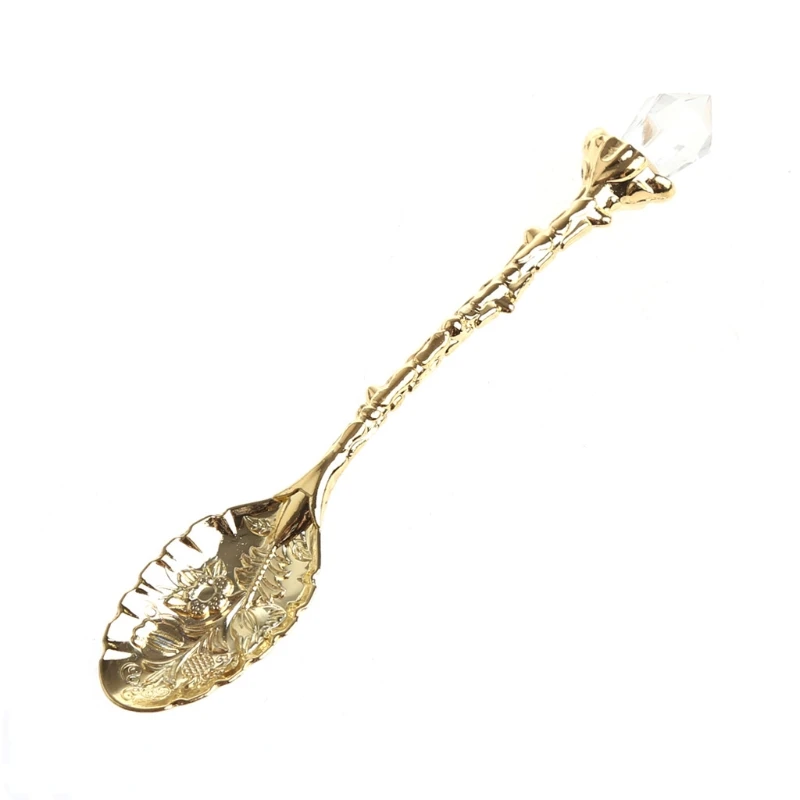 6X Vintage Royal Style Coffee Spoon Fork Ice Cream Dessert Scoop Flatware Spoons 
6X Vintage Royal Style Coffee Spoon Fork Ice Cream Dessert Scoop Flatware Spoons
