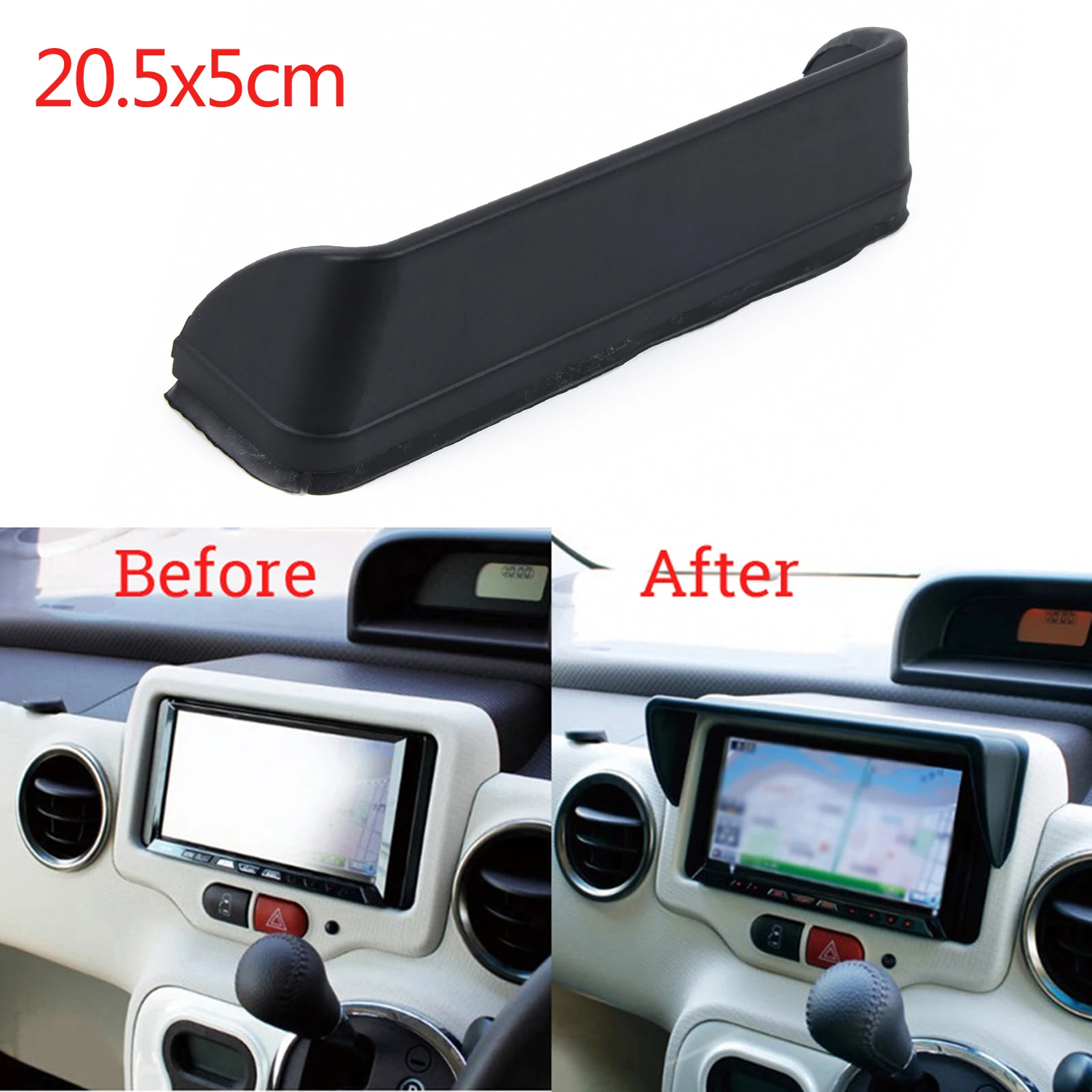 1pc Sun Shade Visor Car Anti-glare Protection Vision Auto Dash Radio GPS Navigation Hood Cap Mask Parts Car GPS Sunshade Cover
1pc Sun Shade Visor Car Anti-glare Protection Vision Auto Dash Radio GPS Navigation Hood Cap Mask Parts Car GPS Sunshade Cover