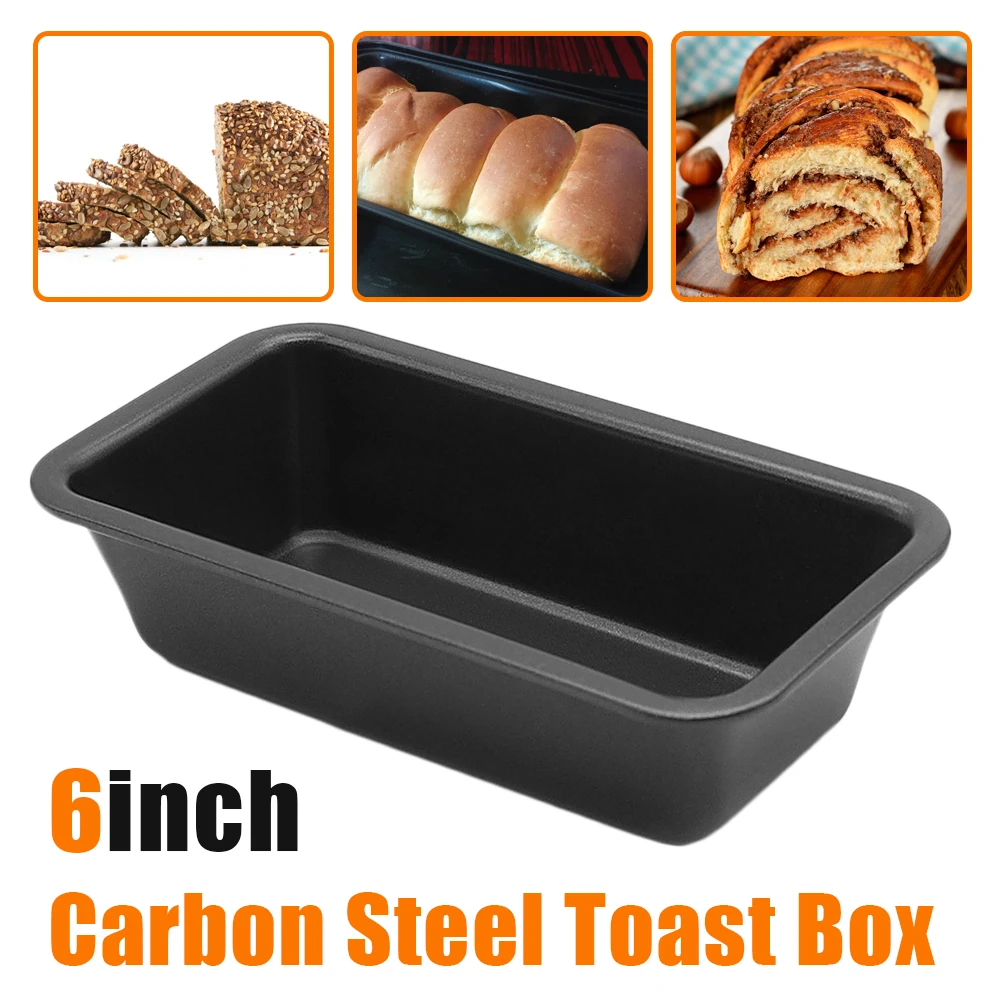 Loaf Pan Rectangle Toast Bread Mold Carbon Steel Non-Stick Cake Pan Mini Baking Tray Bakeware DIY Kitchen Baking Tools Supplies
Loaf Pan Rectangle Toast Bread Mold Carbon Steel Non-Stick Cake Pan Mini Baking Tray Bakeware DIY Kitchen Baking Tools Supplies