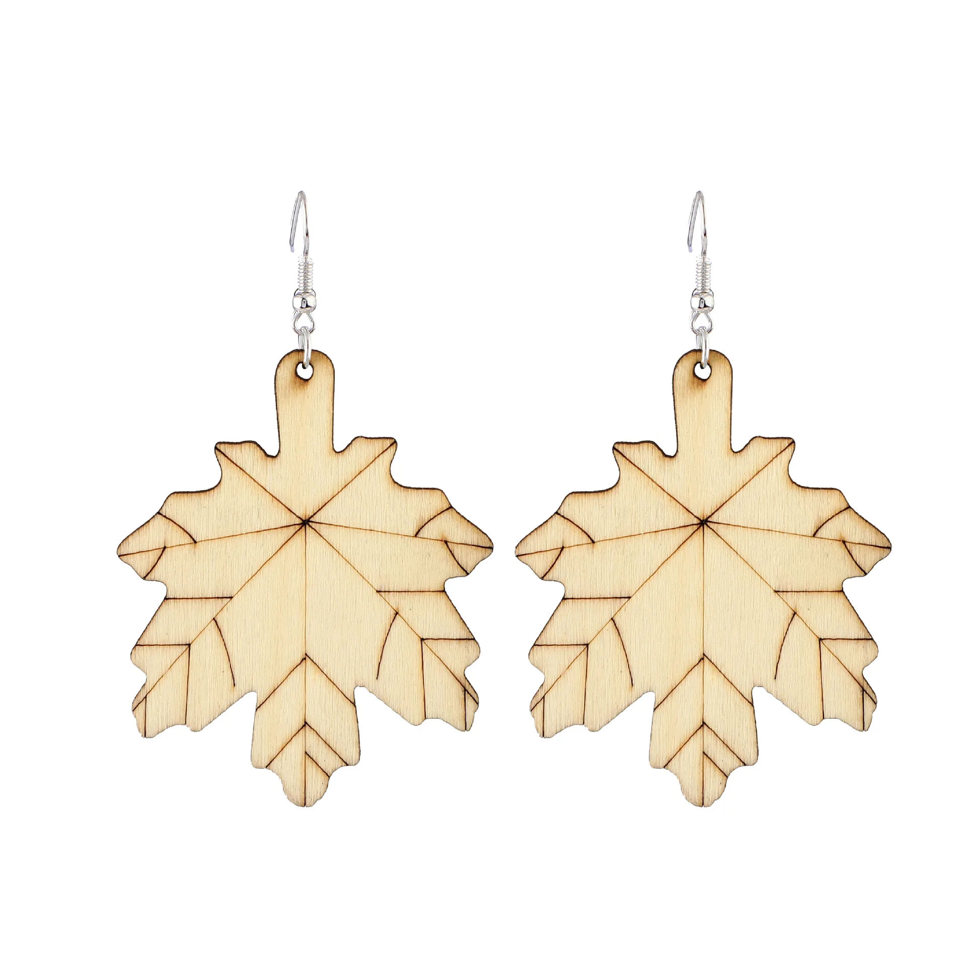 Colorful Wooden Maple Leaf Shape Dangle Drop Earring for Women Fashion Trendy New Daily Jewelry Gift Wholesale
Colorful Wooden Maple Leaf Shape Dangle Drop Earring for Women Fashion Trendy New Daily Jewelry Gift Wholesale