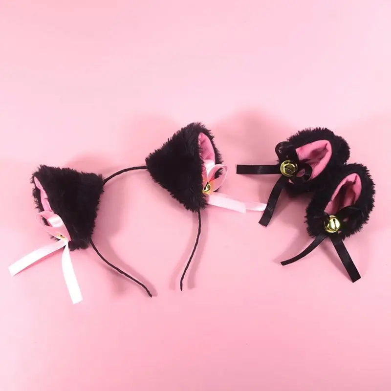 2022 New Womens Lolita Anime Cosplay Costume Plush Cat Ears Bandana Bell Ribbon Bowtie 2020 trend
2022 New Womens Lolita Anime Cosplay Costume Plush Cat Ears Bandana Bell Ribbon Bowtie 2020 trend