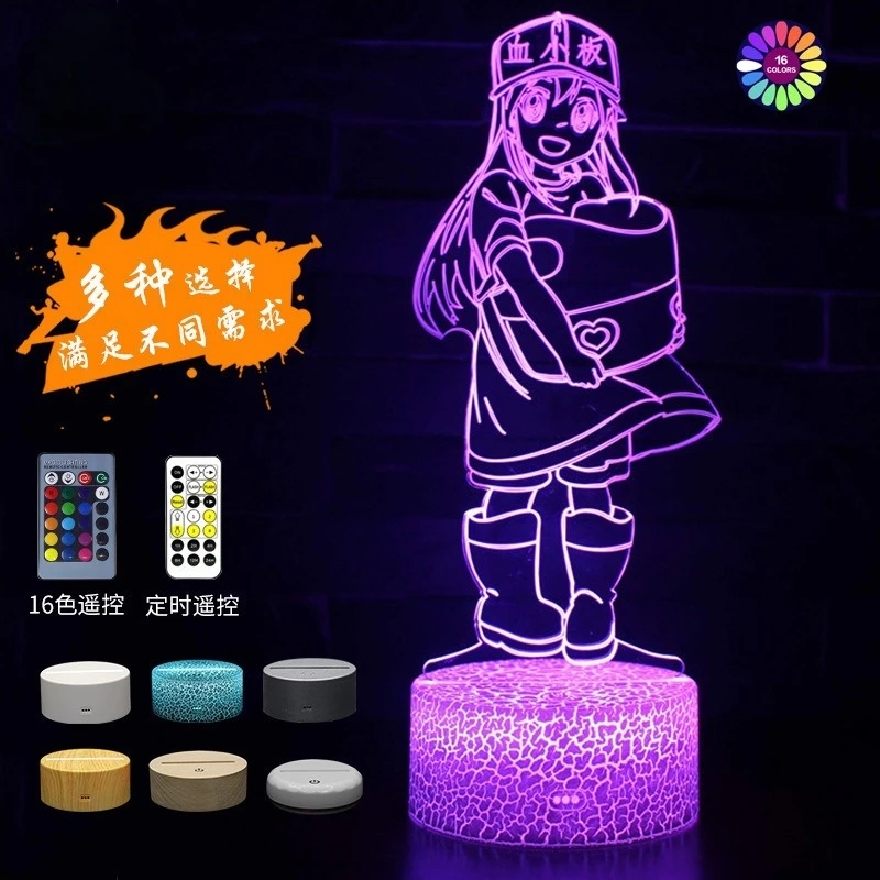 Two-dimensional series Hataraku Saibou My Neighbor Totoro Sakura 3D night light colorful touch light creative gift light
Two-dimensional series Hataraku Saibou My Neighbor Totoro Sakura 3D night light colorful touch light creative gift light