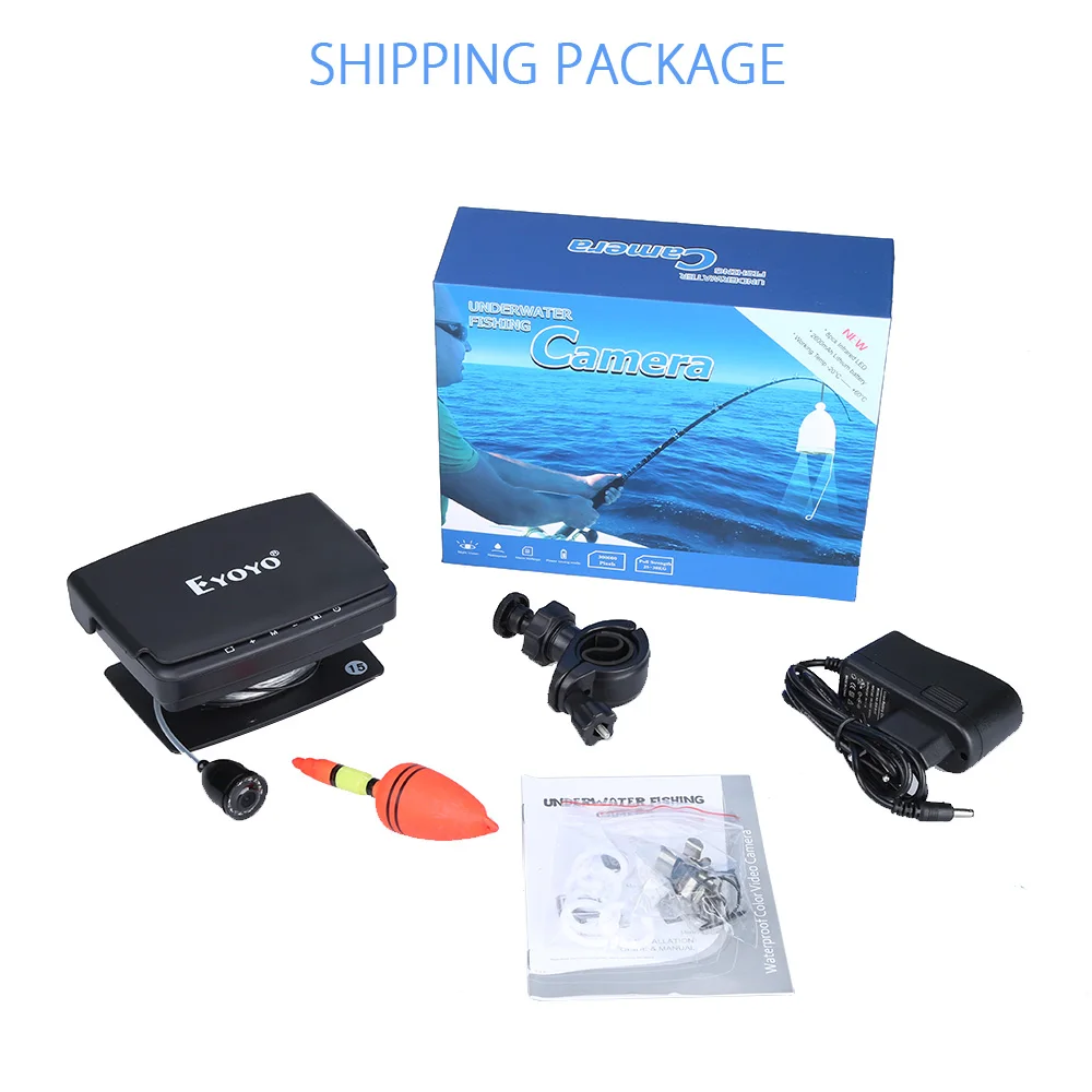 Underwater Fishing Video Camera 4.3"Color HD Monitor 8pcs Infrared LED 15m Professional Fish Finder Ice Fishing Camera
Underwater Fishing Video Camera 4.3"Color HD Monitor 8pcs Infrared LED 15m Professional Fish Finder Ice Fishing Camera
